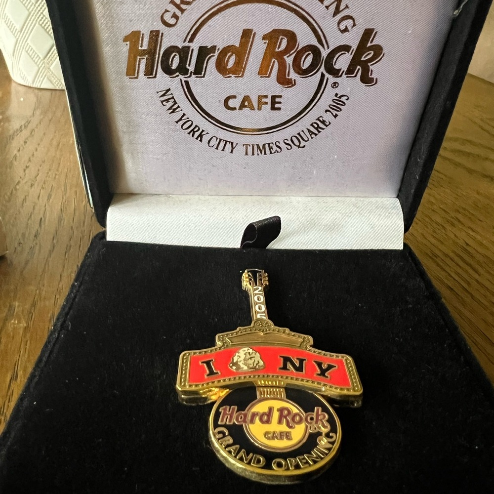Hard Rock Cafe New York Times Square- Grand Opening Pin- Limited Edition 2005